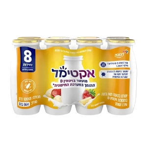 אקטימל 8 תות בננה