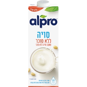 אלפרו משקה סויה ללס 1ל