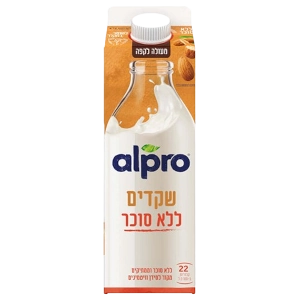 אלפרו משקה שקדים ללס בקירור 1ל