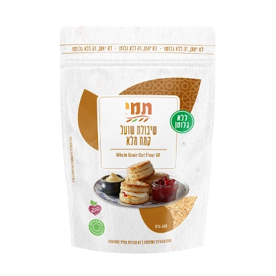 תמי קמח שיבולת שועל מלאה ללא גלוטן 400גר
