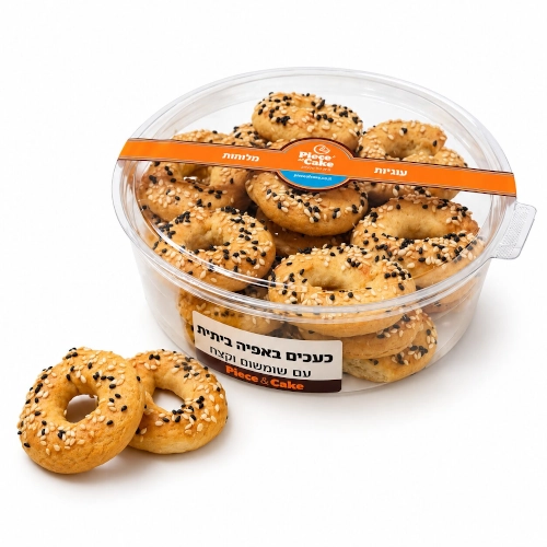 כעכים באפיה ביתית שומשום וקצח